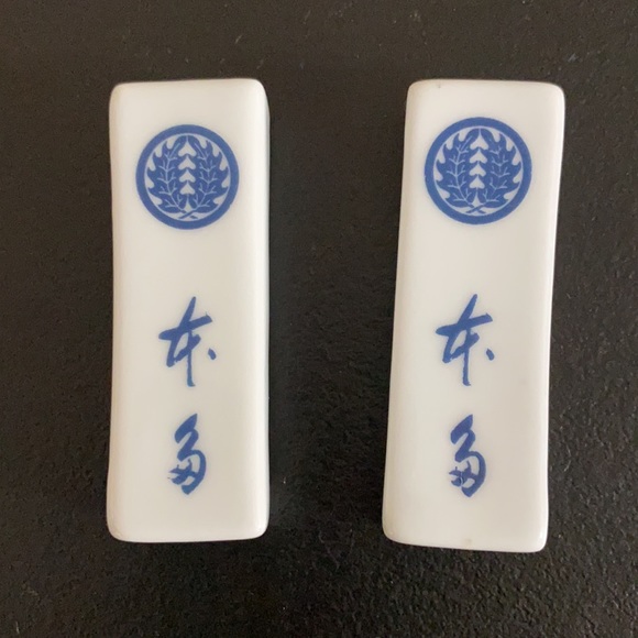 Vintage Inagiku Japanese Restaurant Hashioki Plus Four Other Vintage Hashioki - Picture 6 of 9